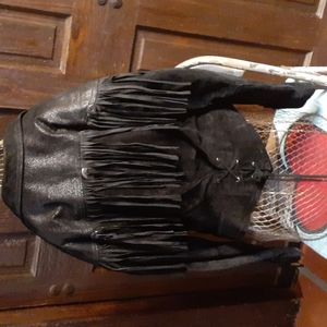 Medium Black Global Identity leather